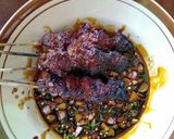 Foto langkah ke 5 dari resep Sate kambing pedas manis.