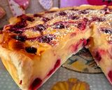 Une image de l'étape 5 de Tarte au flan aux framboises ou aux fruits 😃.