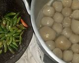 Foto langkah ke 1 dari resep Bakso aci sambal goang.