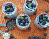 Foto del paso 3 de la receta: Pudin de chía avena y arándanos