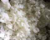 A picture of step 1 of Cooked Rice mix Dosa.