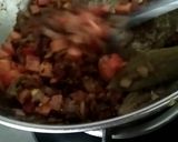 A picture of step 7 of Ghughni Chaat.