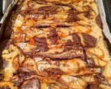 Snickers brownie recept fázis 11 fotója