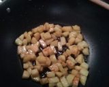 A picture of step 3 of Chorizo breakfast tacos.