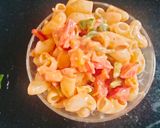 A picture of step 3 of Macaroni salad.