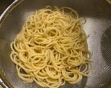 A picture of step 2 of Edamame Lemon Pasta.