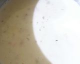 A picture of step 3 of Lychee Basundi.