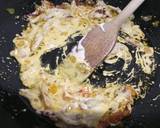 Strozzapreti with speck and saffron recipe step 2 photo