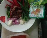 Foto langkah ke 2 dari resep Tumis keumamah versi kering #Aceh.