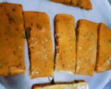 A picture of step 5 of Crispy tasty khasta Methi leaves mathri.