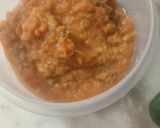 A picture of step 1 of Goa street burger.