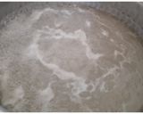 A picture of step 1 of Instant Jalebi.