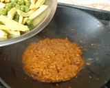 A picture of step 3 of Mushrooms babycorn Curry.