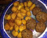 Foto del paso 4 de la receta: Noquis fritos! (Está receta es súper fácil y súper rica)