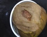 A picture of step 6 of Dab chingri.