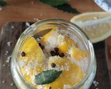 A picture of step 3 of Preserved Lemons.