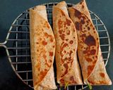 A picture of step 7 of Vegetable Wraps.