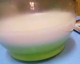 Tri Colour Coconut cream dessert recipe step 18 photo