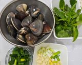塔香野生蛤蜊的食譜步驟1照片