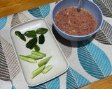 Foto langkah ke 1 dari resep Nasi Tim Gadon Daging Sapi (Mpasi 8m+).