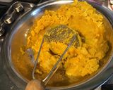Une image de l'étape 7 de Duos de purées curcuma et spiruline.