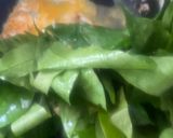 รูปขั้นตอนการทำที่ 1 ของ ใบเหลียงผัดไข่