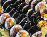 Foto langkah ke 9 dari resep Kimbap Homemade.