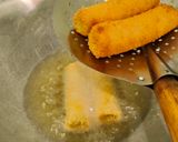 Foto langkah ke 14 dari resep Roti Gulung Crispy Vla Matcha.