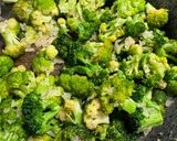 A picture of step 2 of Baked Salmon Fillet with Broccoli Reduction.