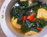 Foto langkah ke 4 dari resep Bening Katuk Jagung Manis.