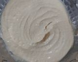 A picture of step 1 of Hummus and lavash.