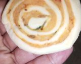 A picture of step 7 of Pin wheels samosa.