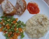 Foto langkah ke 7 dari resep Chicken cordon bleu.