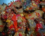 Foto langkah ke 10 dari resep Balado sapi geprek.