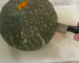 A picture of step 3 of Roasted Kabocha Squash (Air Fryer or Oven).