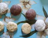 Foto del paso 15 de la receta: Conchas de chocolate y vainilla