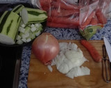 Foto del paso 1 de la receta: Puré de calabacín y zanahorias