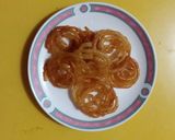 A picture of step 10 of Jalebi.