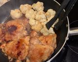 Foto del paso 5 de la receta Pollo Teriyaki, coliflor y arroz Jazmín