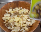 Foto del paso 2 de la receta: Papas con espagueti cremoso