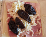 Foto del paso 4 de la receta: Cañas de hojaldre con bacon, champiñones y queso
