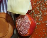 Foto del paso 2 de la receta: Pimientos rojos rellenos de carne molida 🍎