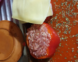 Foto del paso 2 de la receta: Pimientos rojos rellenos de carne molida 🍎