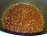 A picture of step 3 of Capsicum with chicken mince.