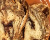 Ünnepi kalács (diós-nutellás) recept fázis 4 fotója