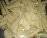 A picture of step 1 of Finger chips.