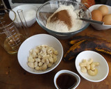Foto del paso 1 de la receta: Cake de plátano y anacardos