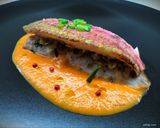 Foto del passaggio 5 della ricetta Sandwich di triglia con crema di peperoni