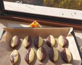عکس مرحله 4 از دستور کوکی دورنگ یا کوکی برگی 🍂