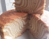 Foto langkah ke 6 dari resep Cake zebra putih telur.